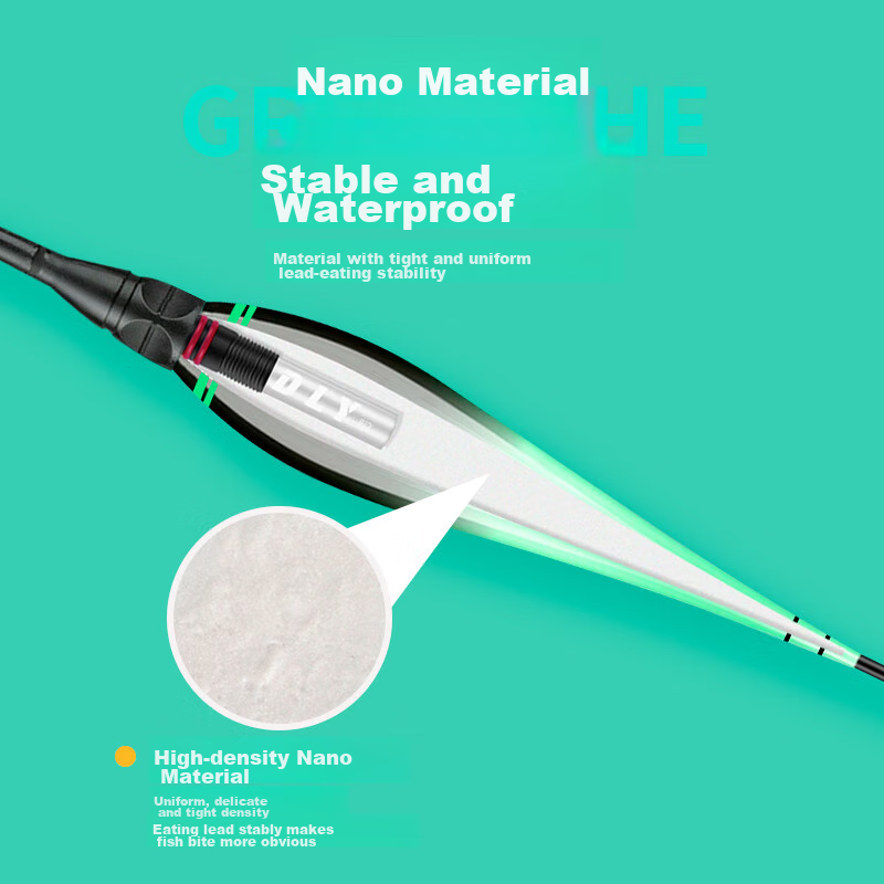 Grsaed Electronic Fishing Float, Day And Night Use, Luminous, Nano High Sensitiv...