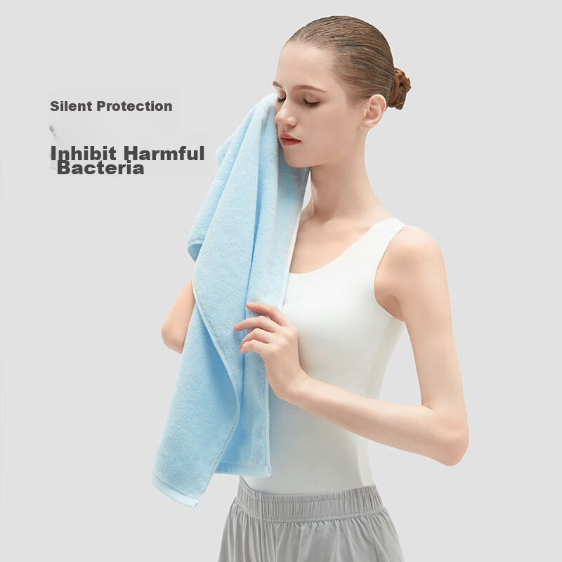 Most Living Xinjiang Long-Staple Cotton Face Towel, 1 Pack, Pure Cotton Househol...