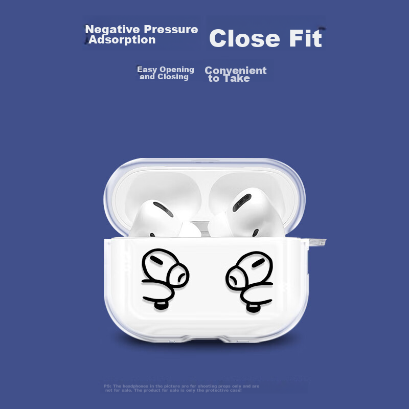 Yingkaida, Suitable for AirPods Pro 2 Case, Apple Wireless Bluetooth Earphone Co...