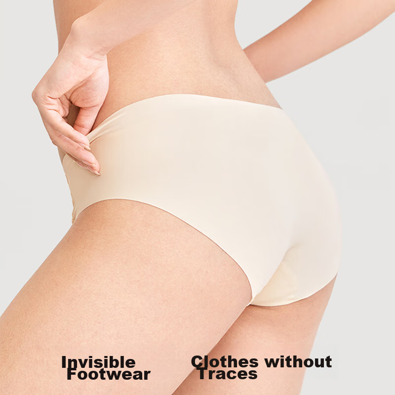 Youkeshu Seamless Women's Underwear, Summer Ice Silk Quick-Dry Breathable, Young...