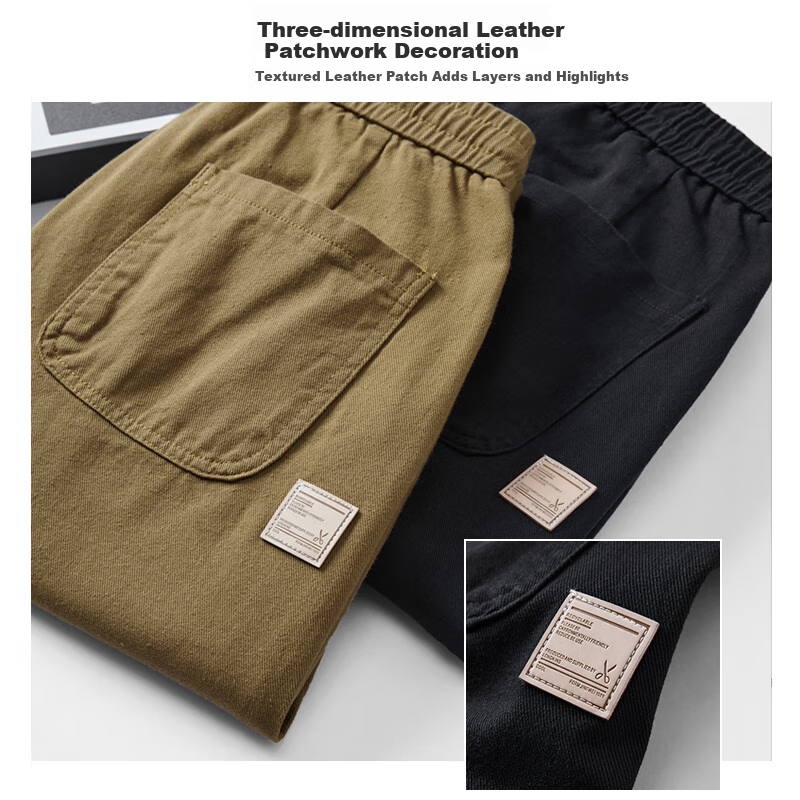 JEANSWEST Men's Casual Pants 2024 Autumn and Winter Straight Loose Sports Pants...