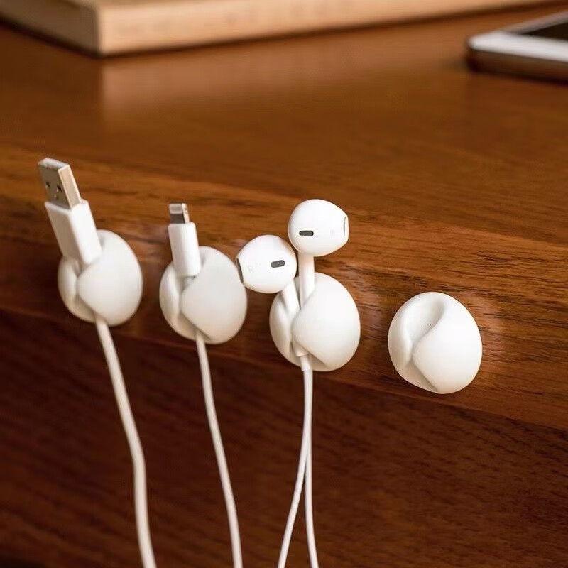 Youjia Liangpin 10-Pack Desktop Cable Management Organizer for Earphones, Phone...