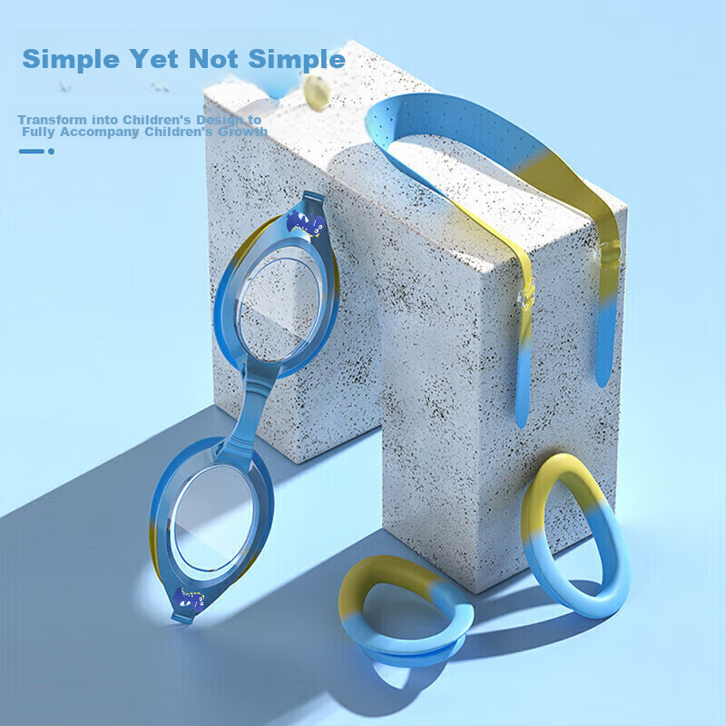 Youyou Children's Swimming Goggles, Waterproof, Anti-Fog, High-Definition, Swimm...