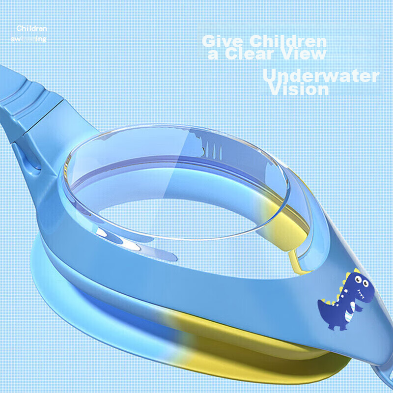 Youyou Children's Swimming Goggles, Waterproof, Anti-Fog, High-Definition, Swimm...