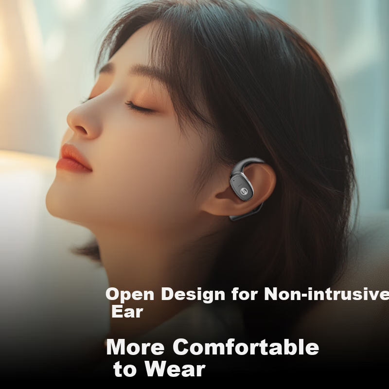 ESSONIO Italian Brand CD Quality Lossless Sound Open-ear Bluetooth Earphones Tru...