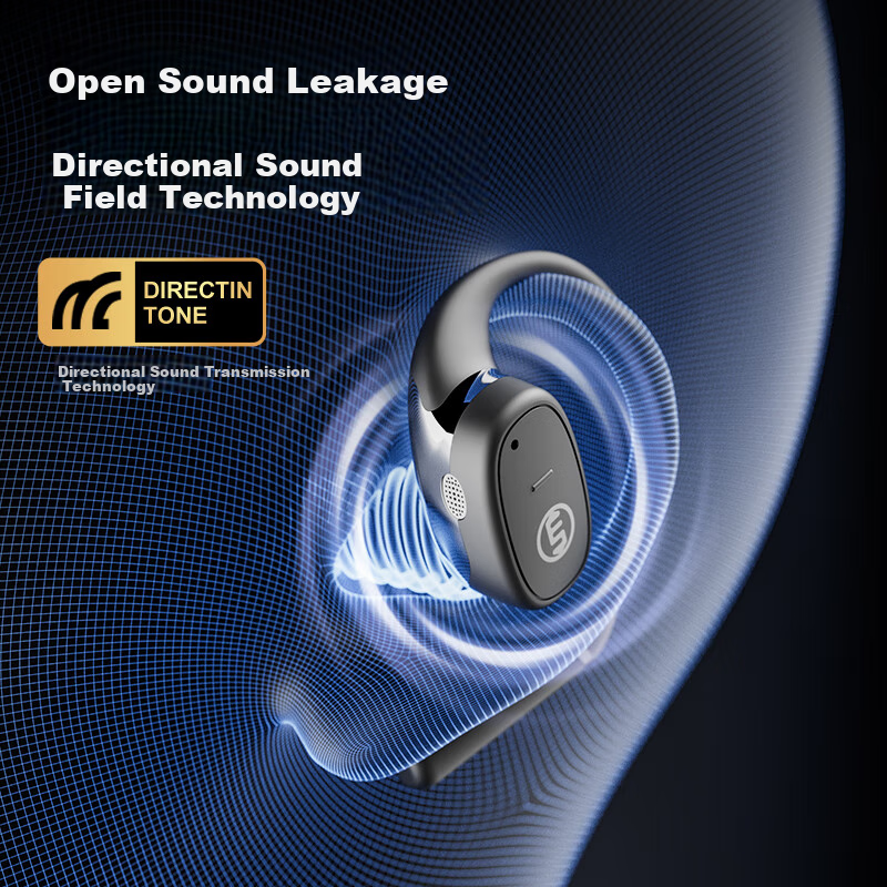 ESSONIO Italian Brand CD Quality Lossless Sound Open-ear Bluetooth Earphones Tru...