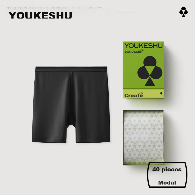 Youkeshu Women's Underwear, Modal Antibacterial Safety Shorts, Anti-Exposure Sea...