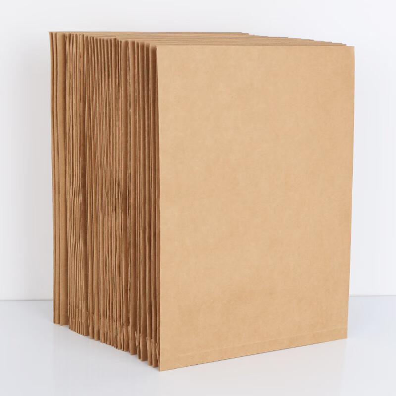 Youbili 20 Full Blank File Folders, Kraft Paper, Thickened A4, No Text Document...