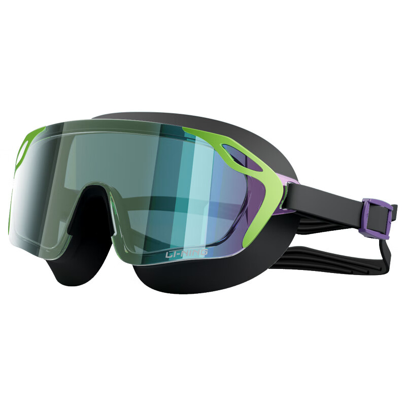 LI-NING High Definition Waterproof Anti-fog Large Frame Coated Swimming Goggles...