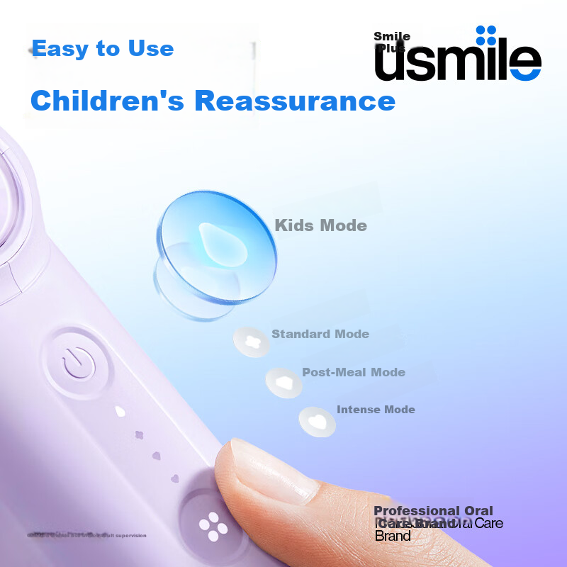 Usmile Smile Plus Water Flosser Dental Irrigator Portable Expandable Water Floss...