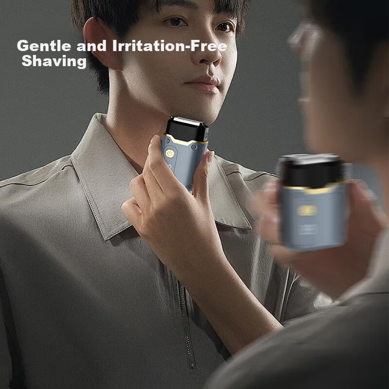 CHIGO Electric Shaver, Reciprocating Razor, Mini Portable Beard Trimmer for Men,...