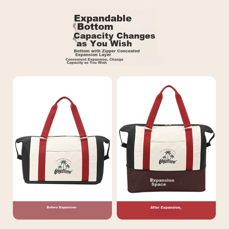 Lively Travel Large Capacity Short-Trip Trolley Suitcase Organizer Bag for Women...