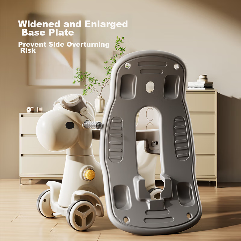 Youbeichen Rocking Horse, Children's Wooden Horse, Rocking Car, Baby Toy, Gift f...