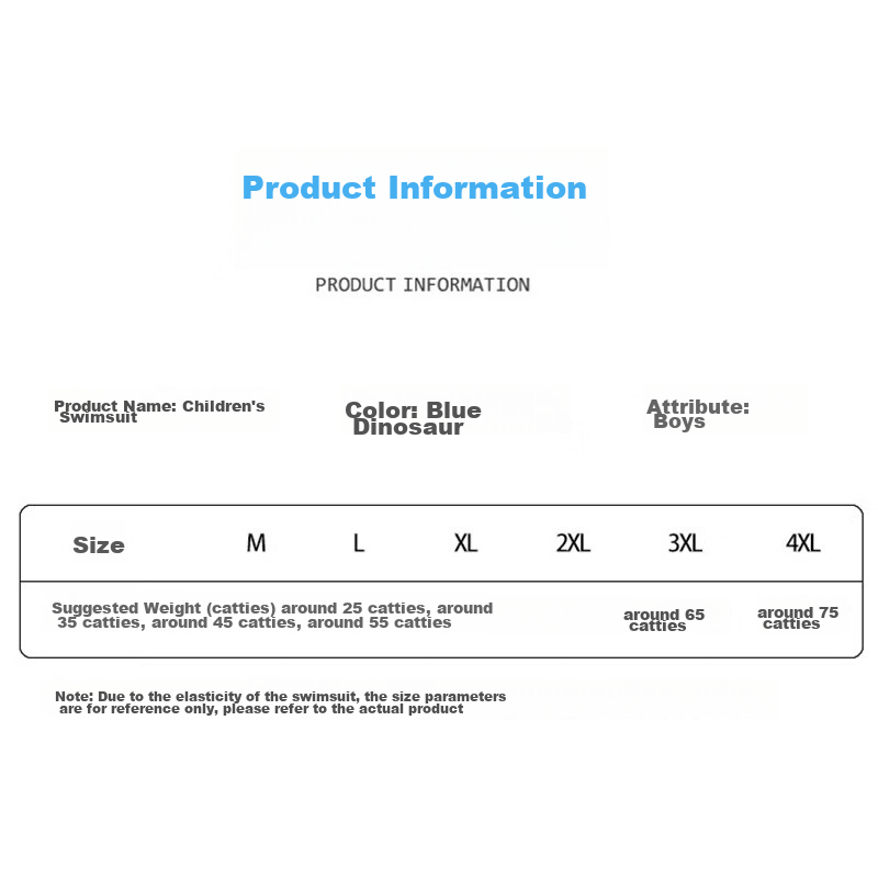 Youyou Children's Swimwear Set, Quick-Dry Two-Piece Swimsuit for Kids, Dinosaur...