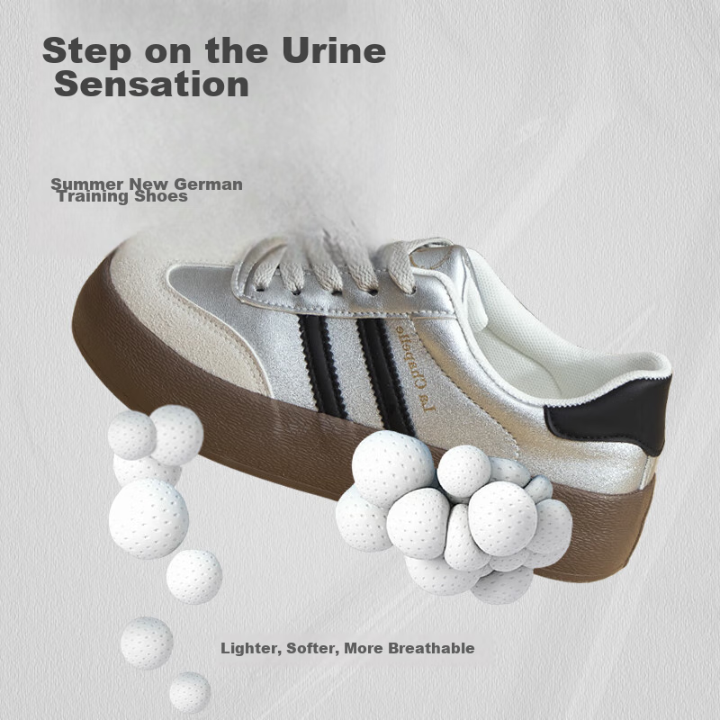 La Chapelle Women's Shoes, Summer New Thick-Soled Training Shoes, Versatile Retr...