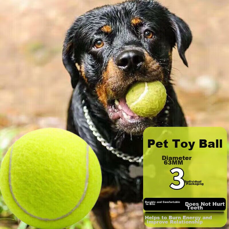 Youfanmeng Dog Toy Balls, Durable Outdoor Balls for Small, Medium And Large Dogs...