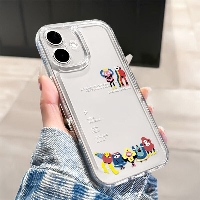 Yingkaida Apple 16 Phone Case iPhone 16 Protective Cover Full Package Soft Shell...