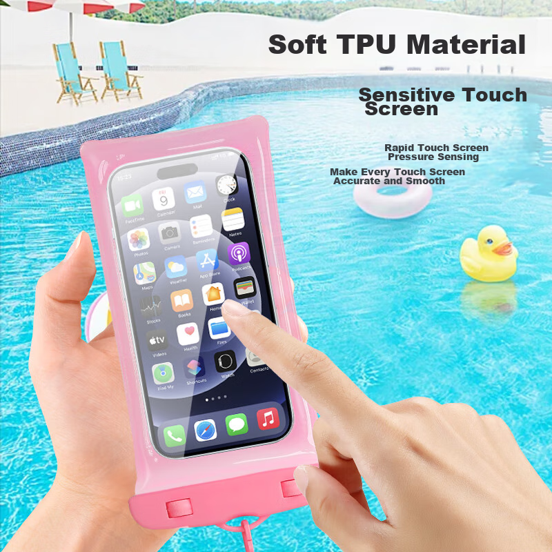 Yiyou Waterproof Phone Case, Diving Pouch, Swimming Touchscreen Waterproof Bag,...
