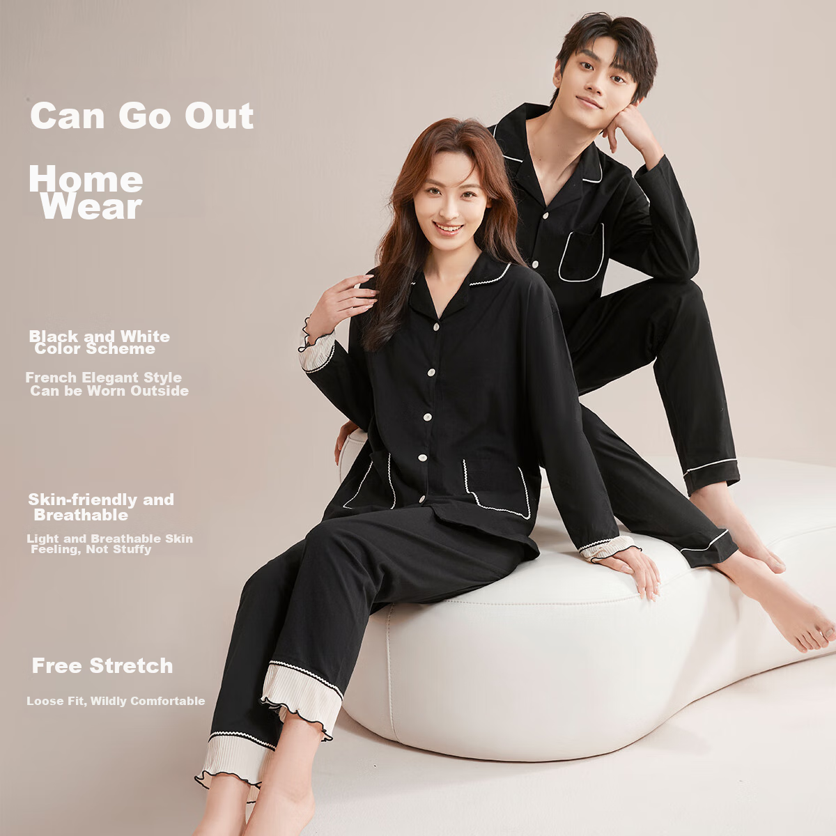 Maoren [100% Pure Cotton] Women's Pajamas, Spring And Summer, All-Cotton, Anti-M...