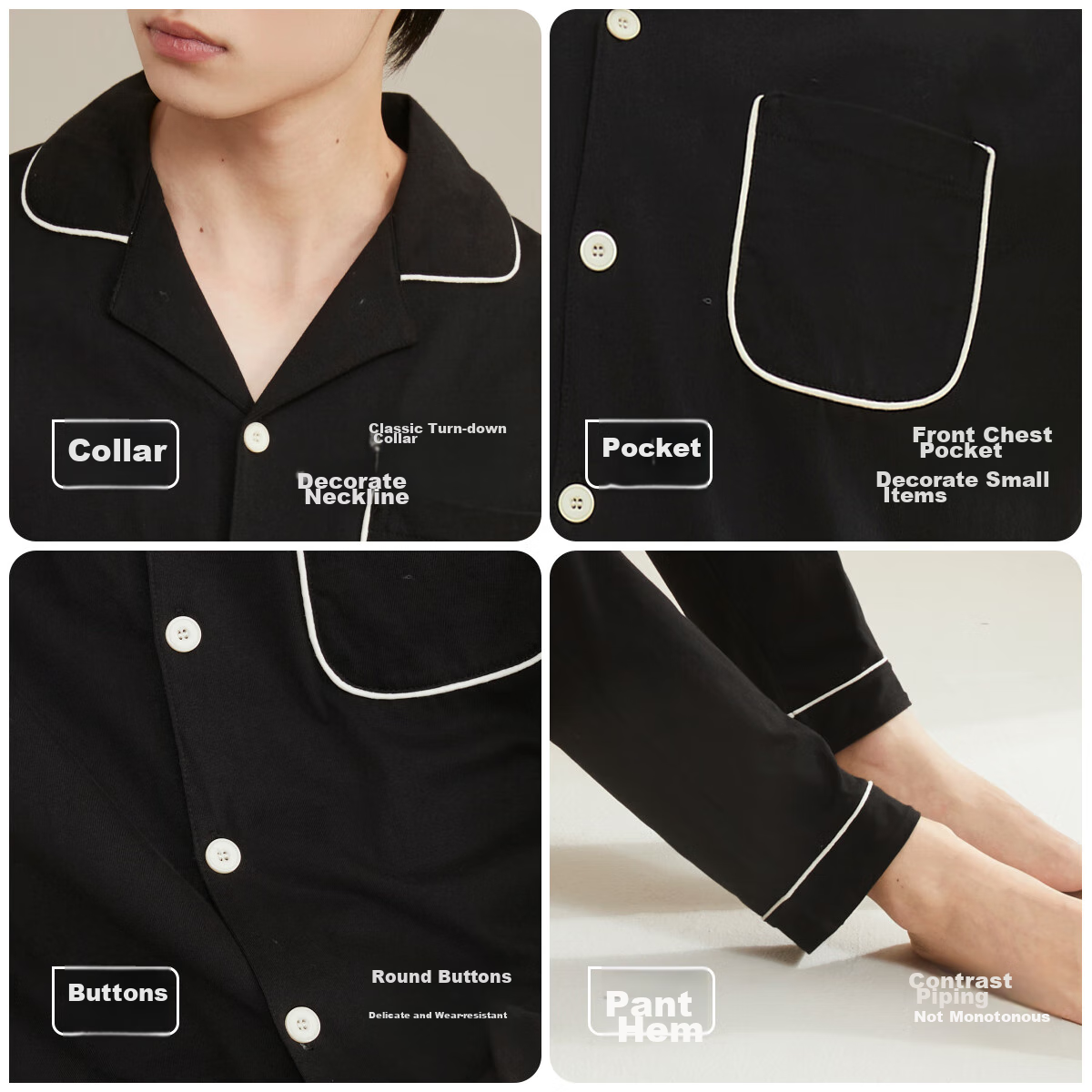 Maoren [100% Pure Cotton] Women's Pajamas, Spring And Summer, All-Cotton, Anti-M...