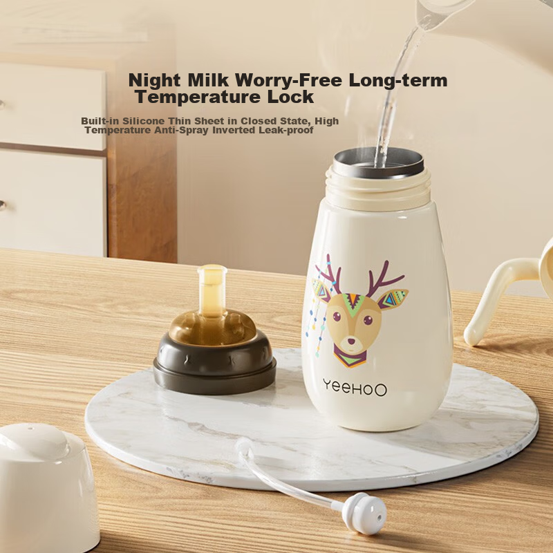 Yeehoo Baby Bottle, Newborn Bottle, Children's Insulated Cup, Training Cup, Wate...