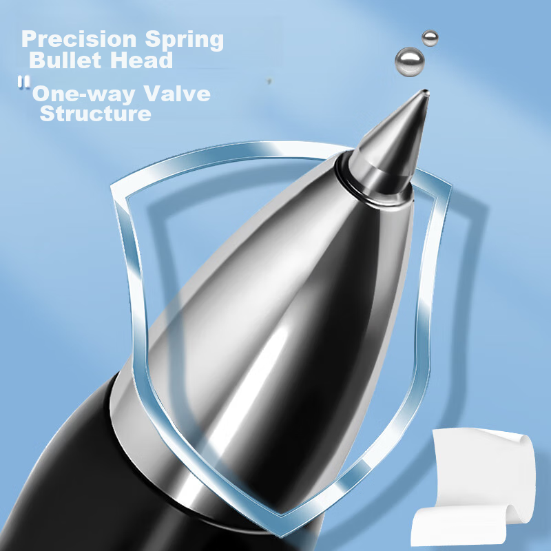 TRUECOLOR 0.5mm Blue Quick-drying Retractable Neutral Pen Bullet Head Business O...