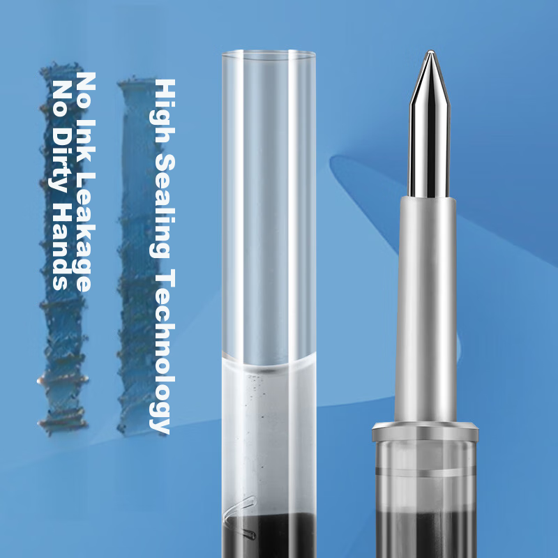 TRUECOLOR 0.5mm Blue Quick-drying Retractable Neutral Pen Bullet Head Business O...