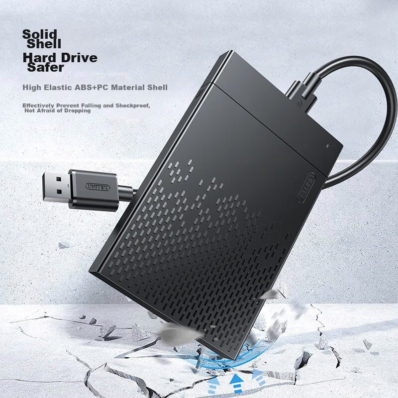 Youyuezhe USB3.0 External Hard Drive Enclosure, 2.5-Inch, Type-C to SATA, Compat...