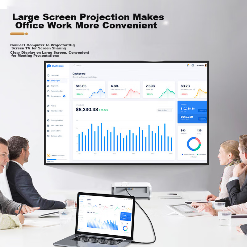 Youyuezhe HDMI Cable 2.0 Version, 4K Ultra HD Cable, 3D Engineering-Grade Video...