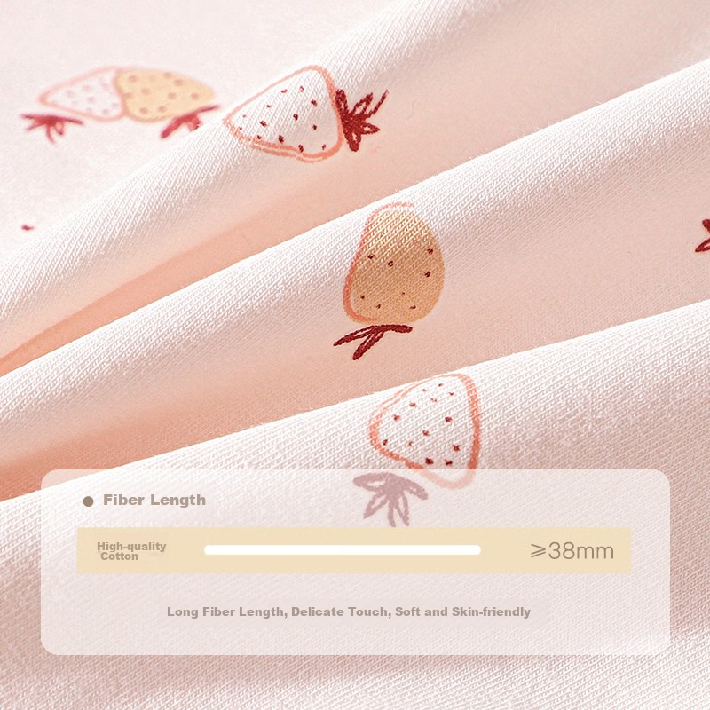 Langsha Women's Underwear, Cotton Crotch, Antibacterial, Mid-Rise, Cute, Seamles...