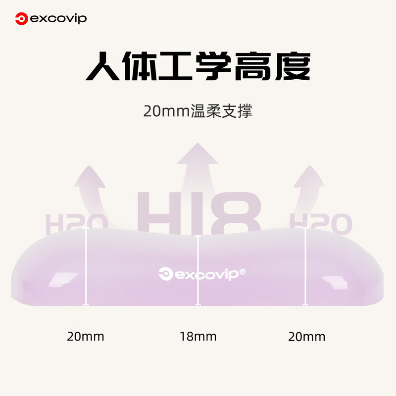 EXCO Wrist Support Mouse Pad Wrist Rest Hand Pad Hand Support Mouse Palm Rest Ke...