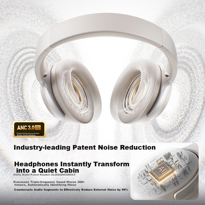 SANAG Sena D60S Headphones Headset Bluetooth Wireless Gold Standard Active Noise...