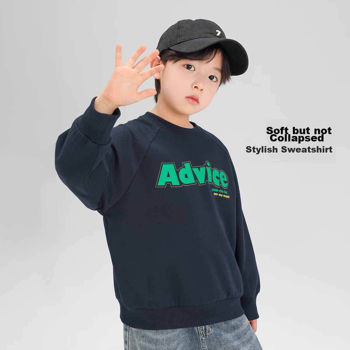 Zuoxi Boys' Sweatshirt, Children's Stylish Clothing, 2025 New Spring And Autumn...