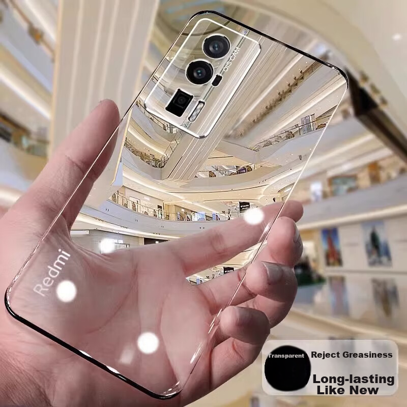 Zhiweishi [Never Yellowing] Transparent Phone Case for Redmi K60/K60 Pro, Ultra-...