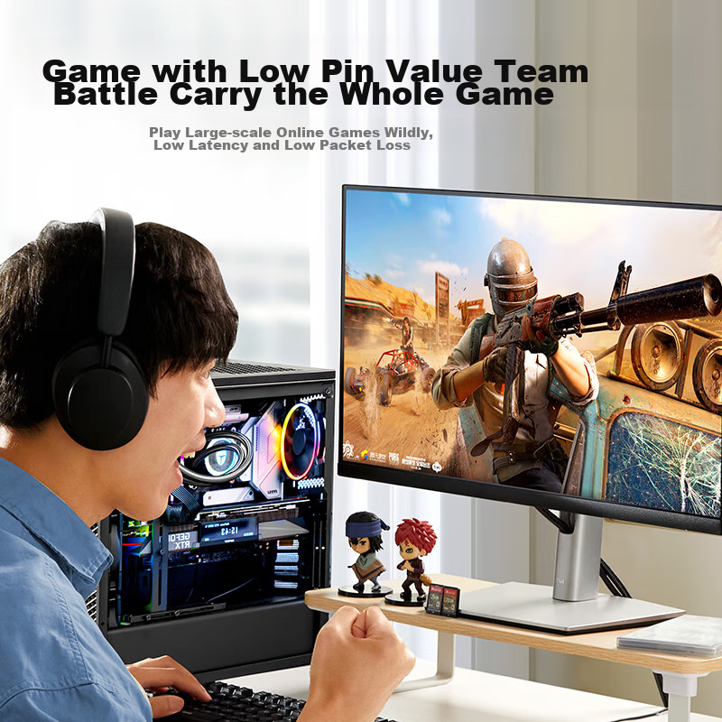 Lulian Cat6 Ethernet Cable, Gigabit High-Speed Network Broadband Cable, Cat6 Hom...