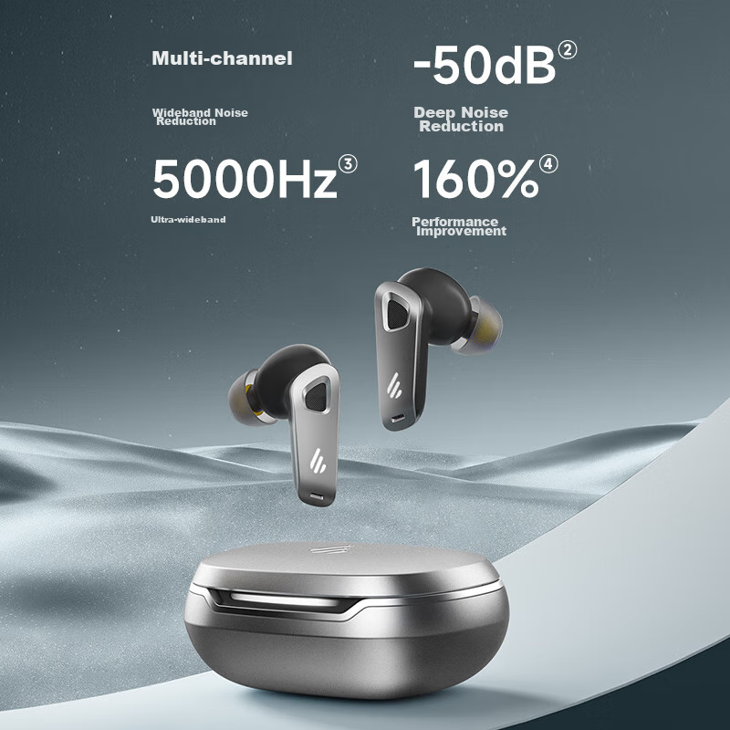 Edifier NeoBuds Pro2 Ultra-Wide Noise-Cancelling Bluetooth Earphones, Noise-Canc...