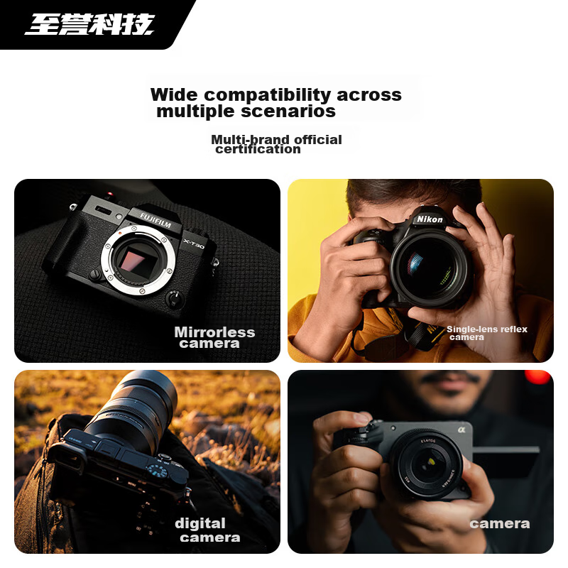 Zhiyu Technology 256GB SD Memory Card U3 V60 6K High-Speed Camera Storage Card M...