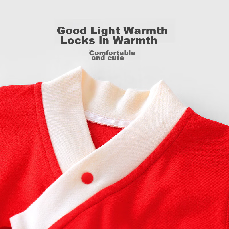 Youqi Newborn Baby Clothes, Year of The Dragon Newborn Onesie, Chinese-Style Ful...