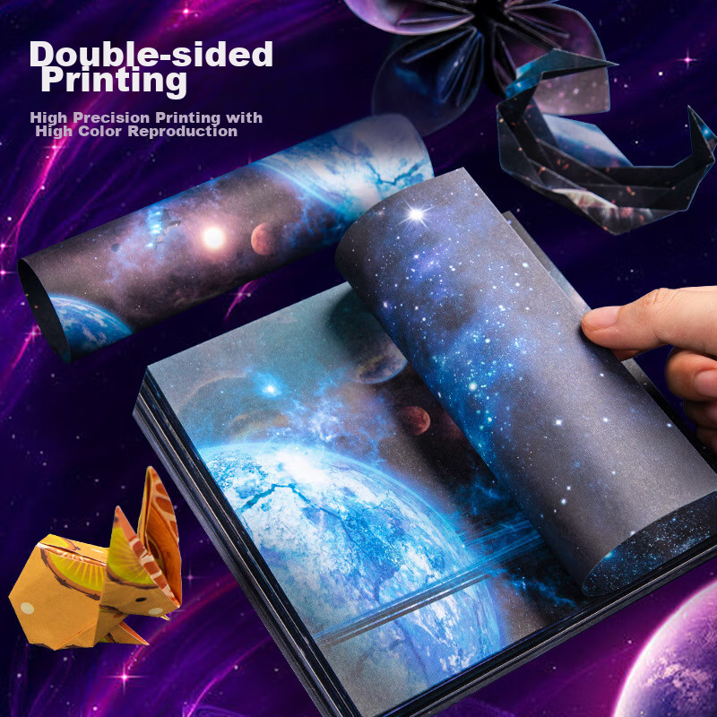 Elifo Children's Craft Paper, Colored Paper for DIY Crafts, Paper Cutting Toys,...