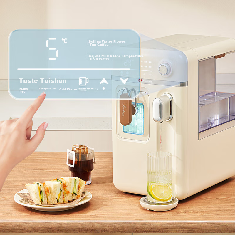 Zhuolang Household Water Dispenser Instant Hot and Cold Water Dispenser Ice Maki...