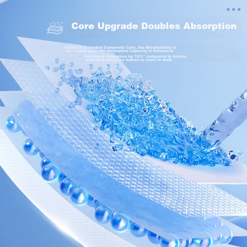 Yinyuanqi Little Guardian Angel Baby Diapers, Soft And Breathable, All-Purpose,...