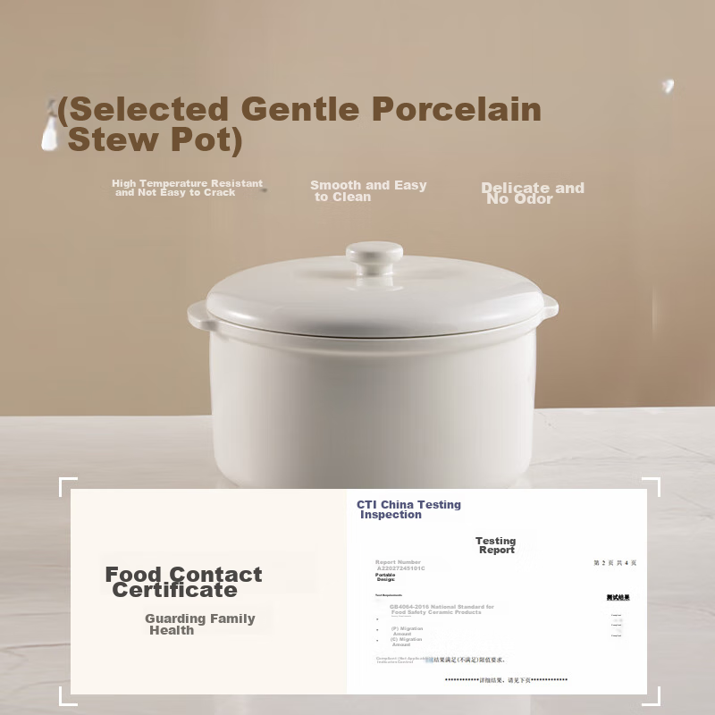 Bear Electric Slow Cooker, Double Boiler Stew Pot, Soup Cooker, Bird's Nest And...