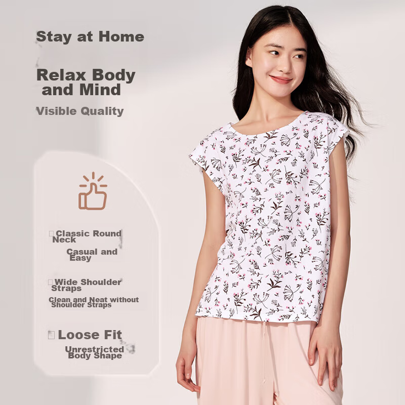 Yiershuang [First-Class 100% Cotton] Middle-Aged And Elderly Women's Sleeveless...