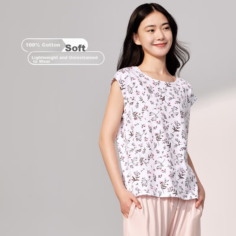 Yiershuang [First-Class 100% Cotton] Middle-Aged And Elderly Women's Sleeveless...