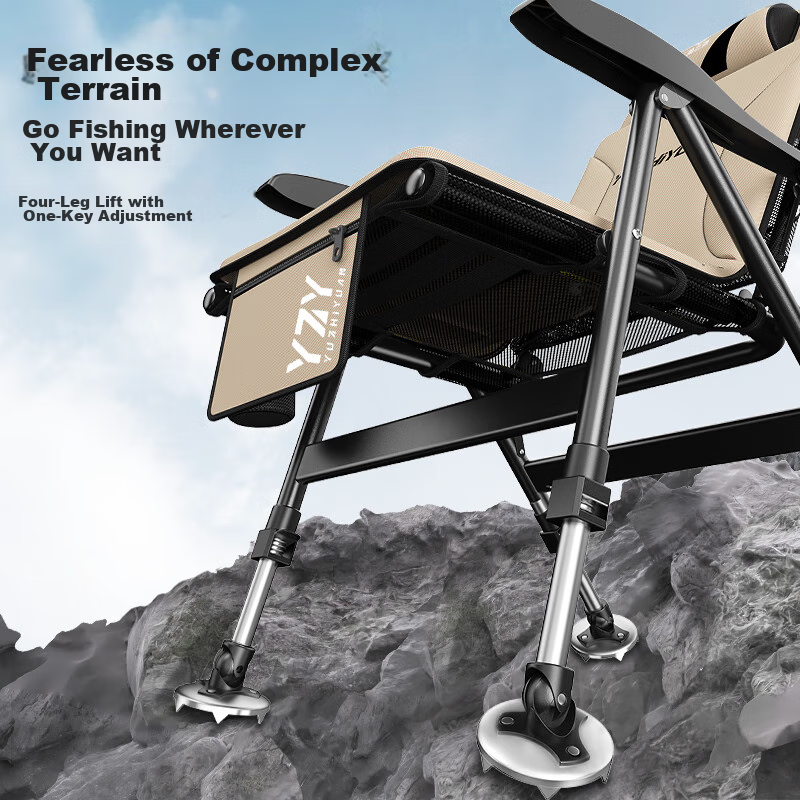 Yuzhiyuan Fishing Chair, Multifunctional Fishing Seat, Versatile Reclining Europ...