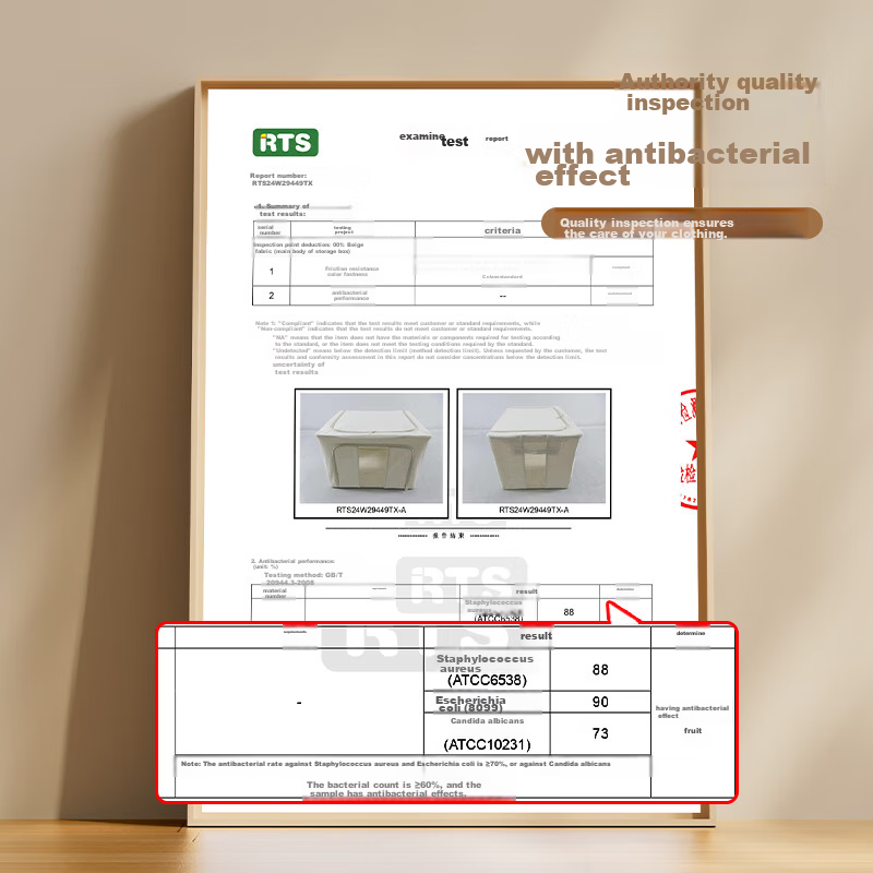 Natural House Tianshan Cotton And Linen Storage Box, Clothes And Quilt Organizer...