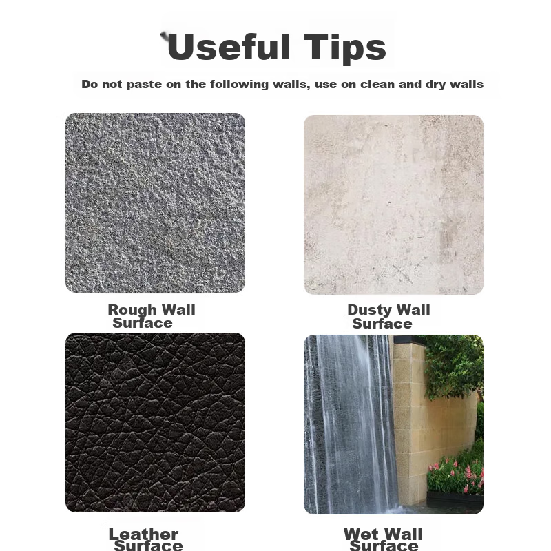 Yeren 3M Double-Sided Adhesive Hook Tape, 2CM Wide Hook Side 5 Meters + Textured...