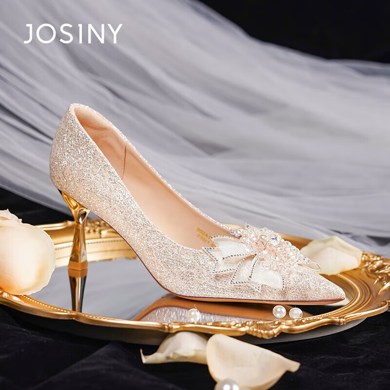Josiny Fairy Style High Heels for Women, Spring Edition, Perfect for Bridesmaids...
