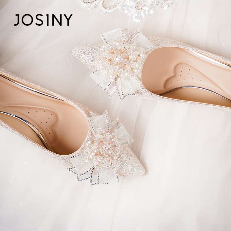 Josiny Fairy Style High Heels for Women, Spring Edition, Perfect for Bridesmaids...