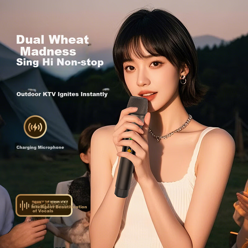 HiVi ML35 Wireless Bluetooth Speaker Outdoor Camping Portable Speaker Outdoor Hi...